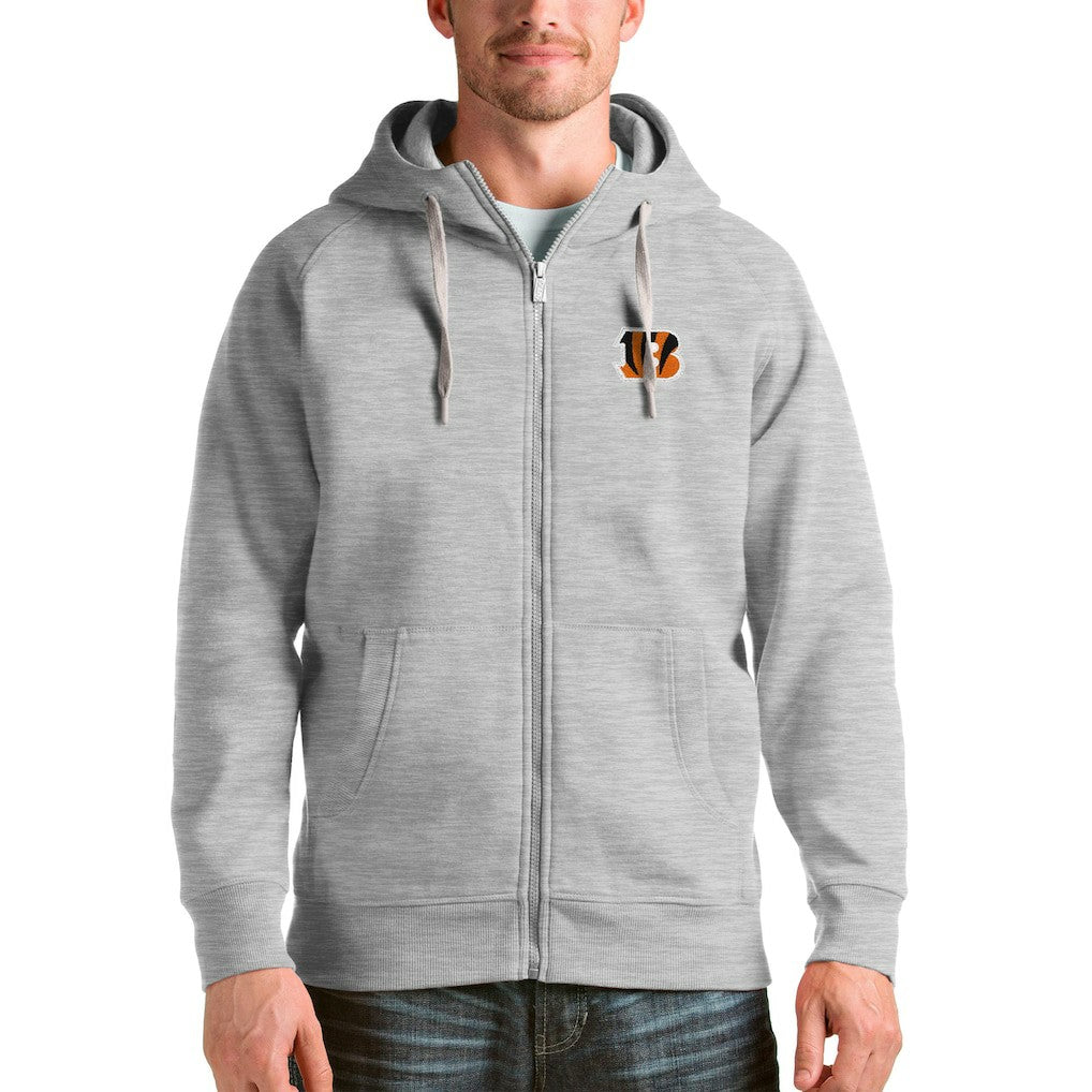 Cincinnati Bengals  Antigua Victory Full-Zip Hoodie