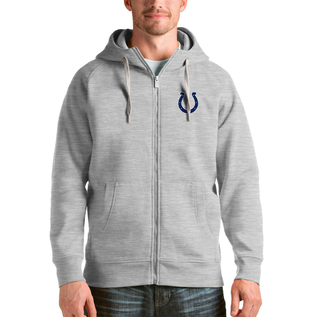 Indianapolis Colts  Antigua Victory Full-Zip Hoodie