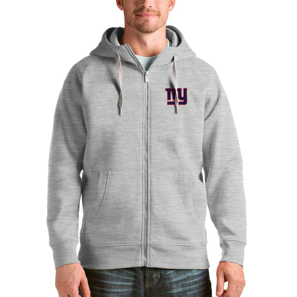 New York Giants  Antigua Victory Full-Zip Hoodie