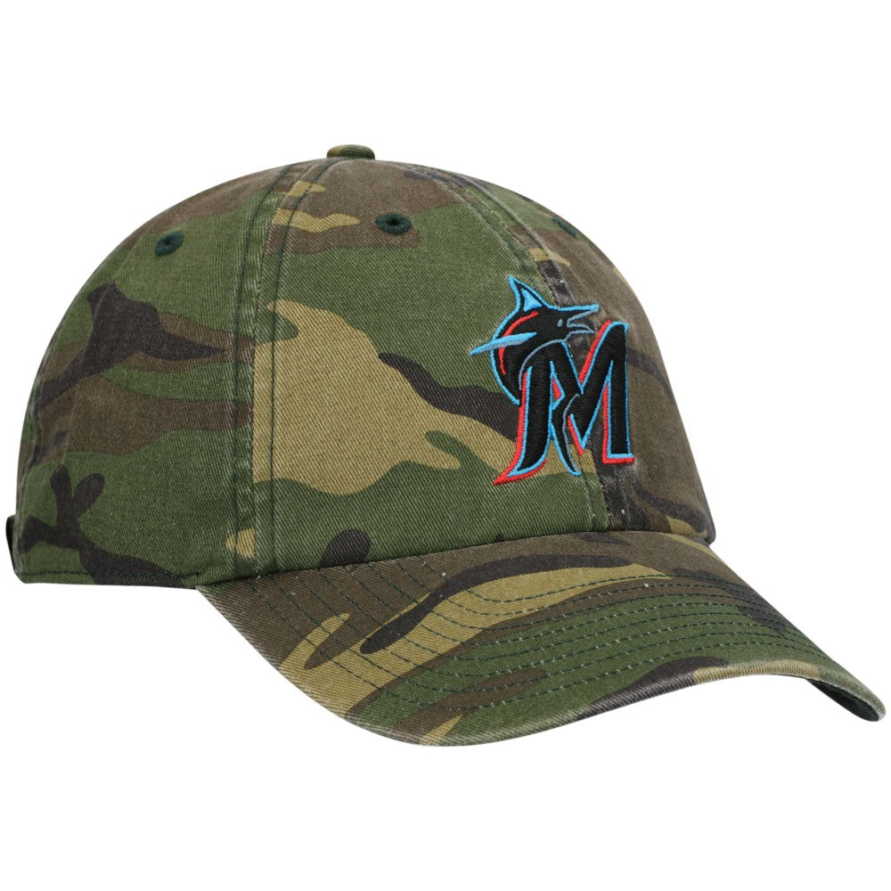 Miami Marlins '47 Team Clean Up Adjustable Hat | MLB Near me