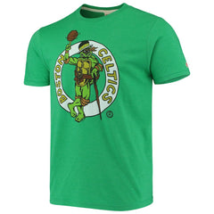 Boston Celtics Homage NBA x Teenage Mutant Ninja Turtles Tri-Blend T-Shirt Discount