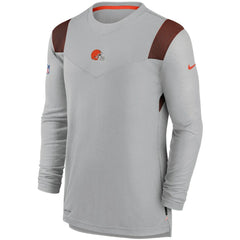 Cleveland Browns Nike Sideline Player UV Performance Long Sleeve T-Shirt