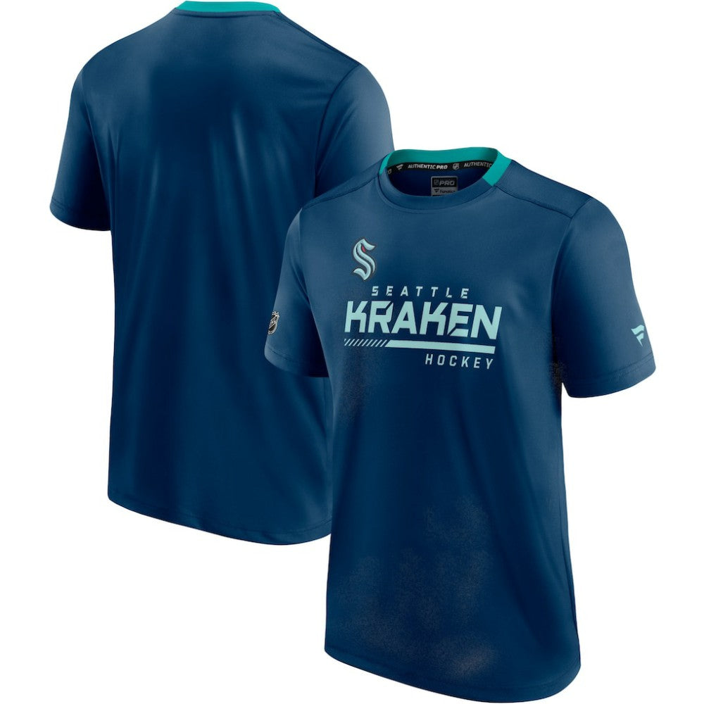 Seattle Kraken Fanatics Authentic Pro Locker Room T-Shirt On Sale