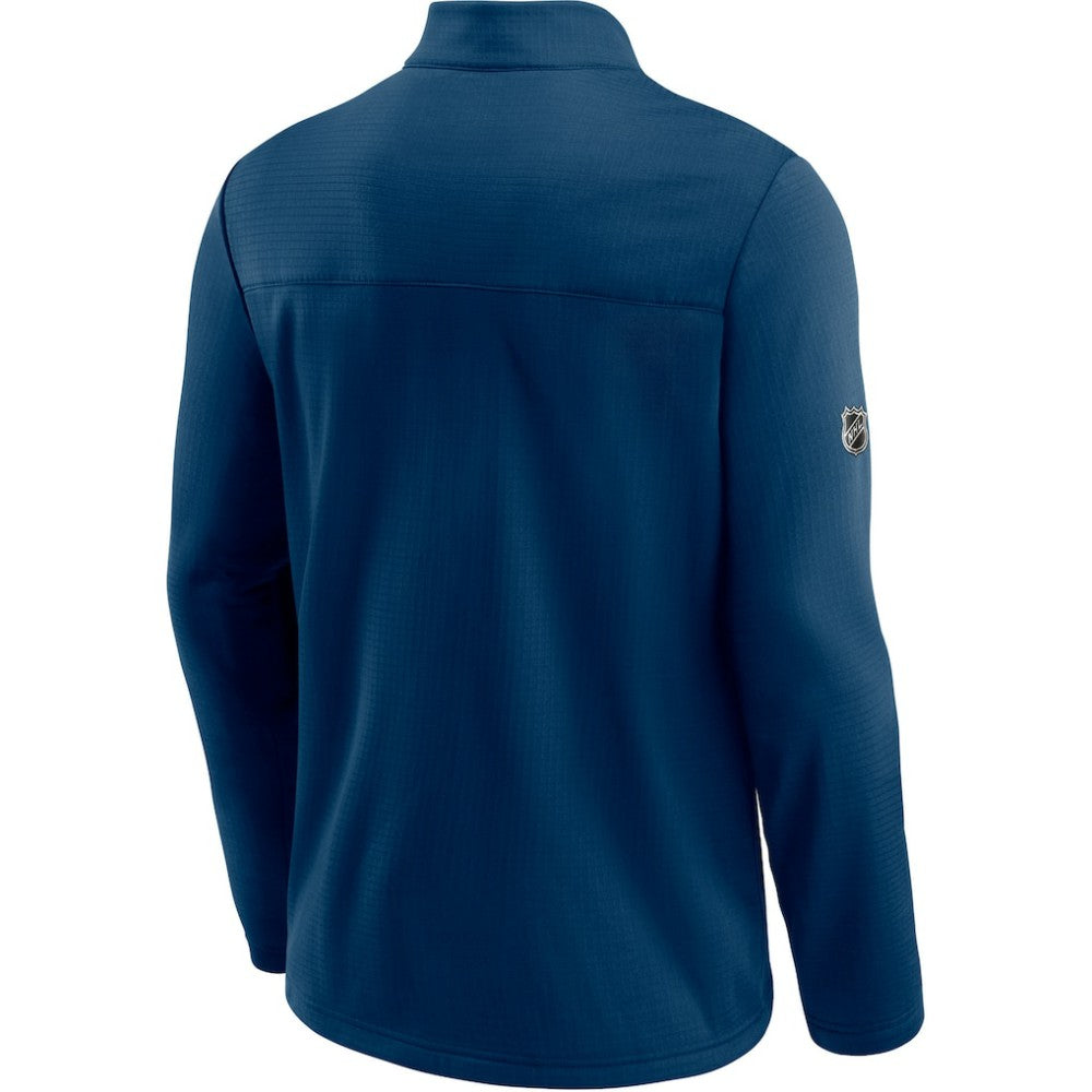 Seattle Kraken Fanatics Authentic Pro Travel and Training Quarter-Zip Jacket Outlet