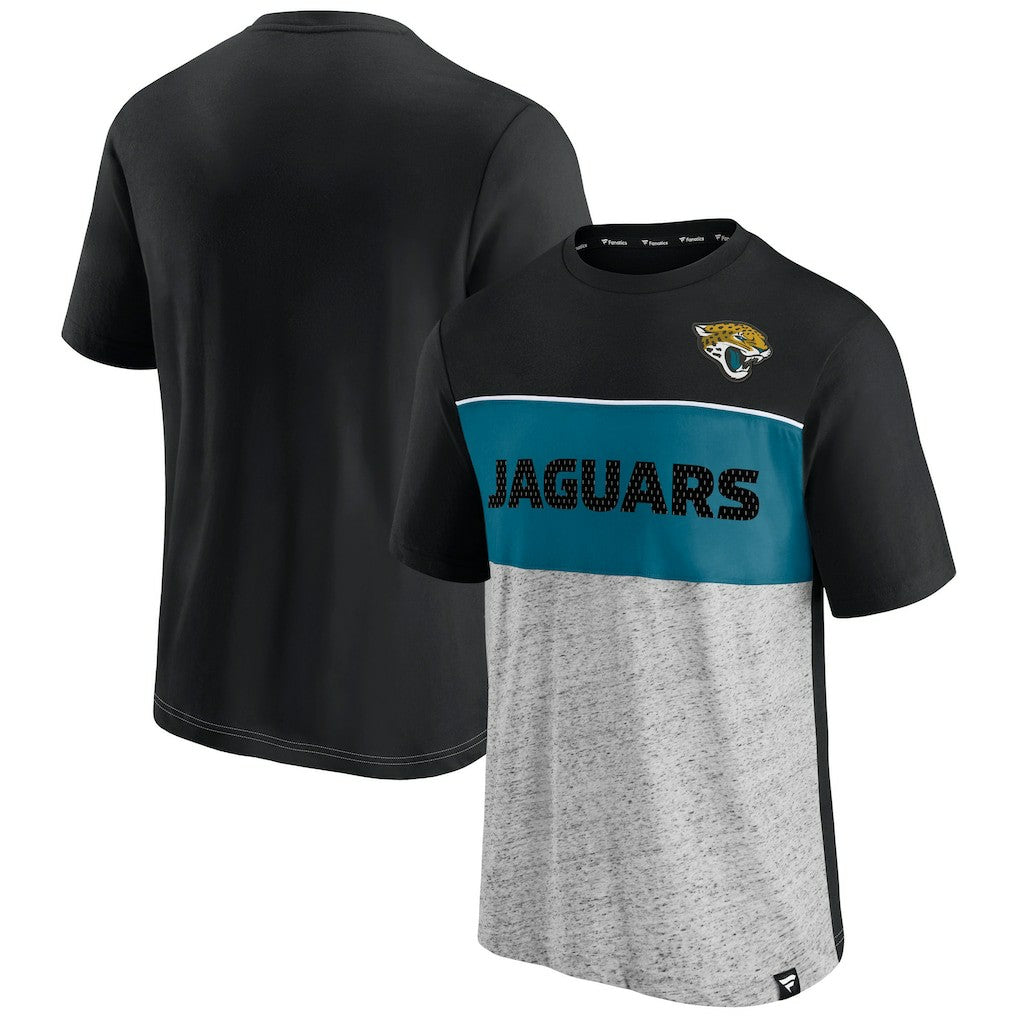 Jacksonville Jaguars Fanatics Colorblock T-Shirt