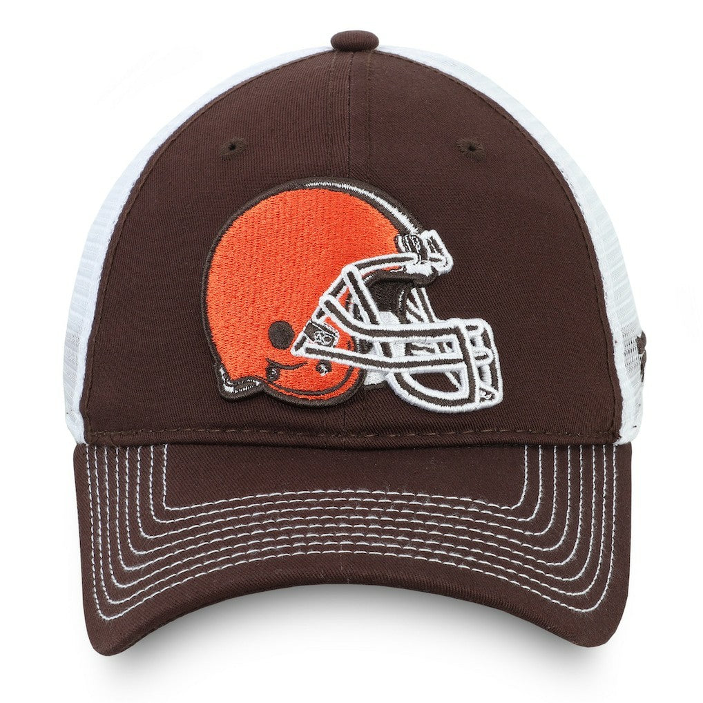 Cleveland Browns Fanatics Fundamental Trucker Unstructured Adjustable Hat
