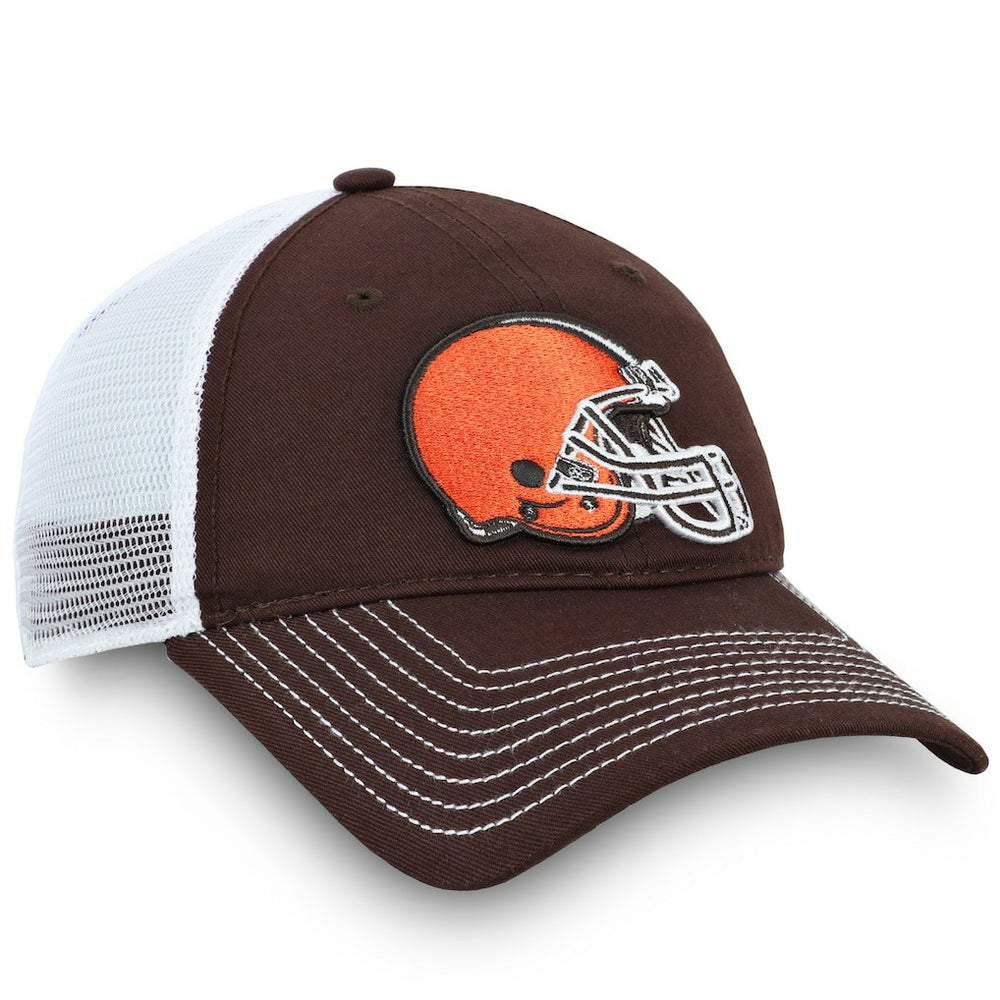 Cleveland Browns Fanatics Fundamental Trucker Unstructured Adjustable Hat