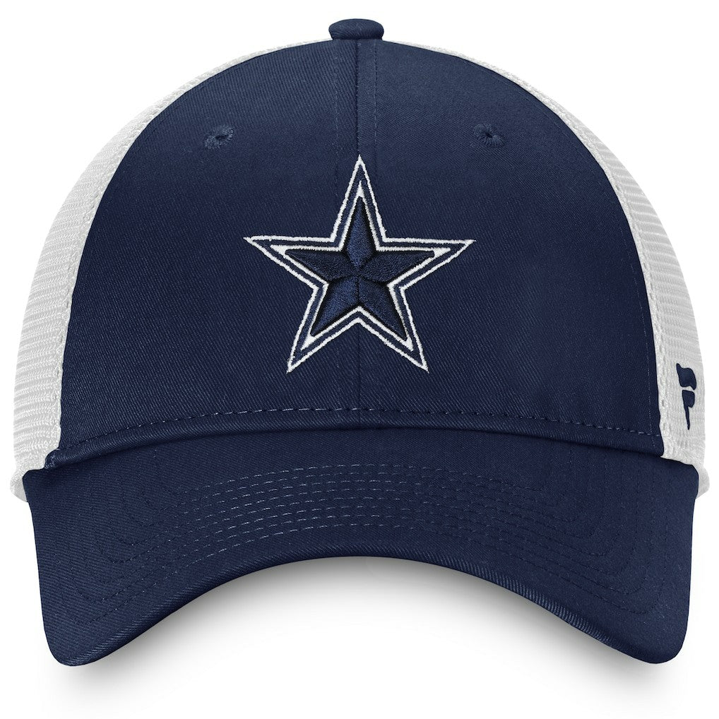 Dallas Cowboys Fanatics Fundamental Trucker Unstructured Adjustable Hat