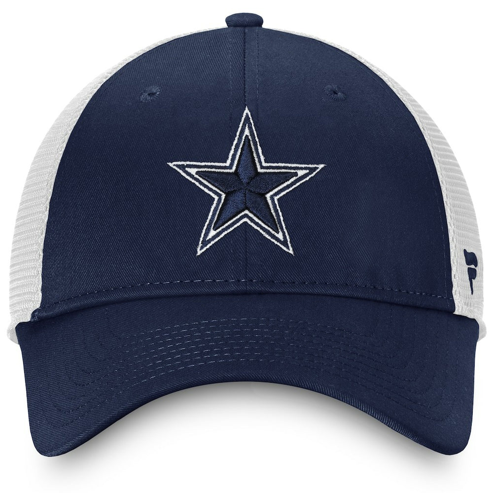 Dallas Cowboys Fanatics Fundamental Trucker Unstructured Adjustable Hat