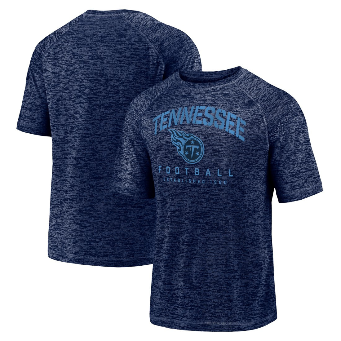 Tennessee Titans Fanatics Shade Battle Ready Raglan Space-Dye T-Shirt
