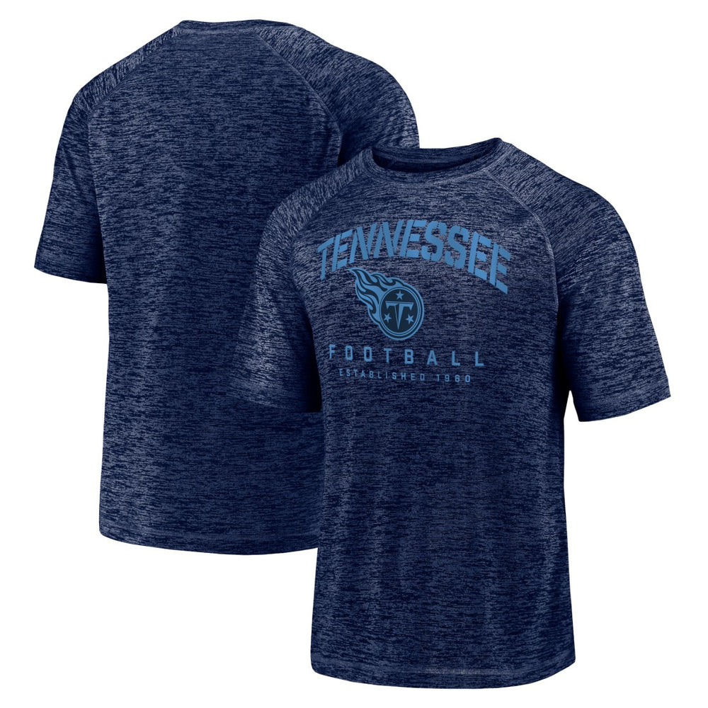 Tennessee Titans Fanatics Shade Battle Ready Raglan Space-Dye T-Shirt