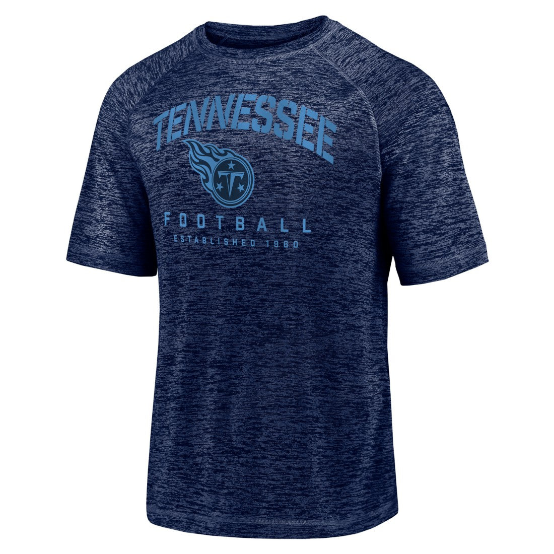 Tennessee Titans Fanatics Shade Battle Ready Raglan Space-Dye T-Shirt
