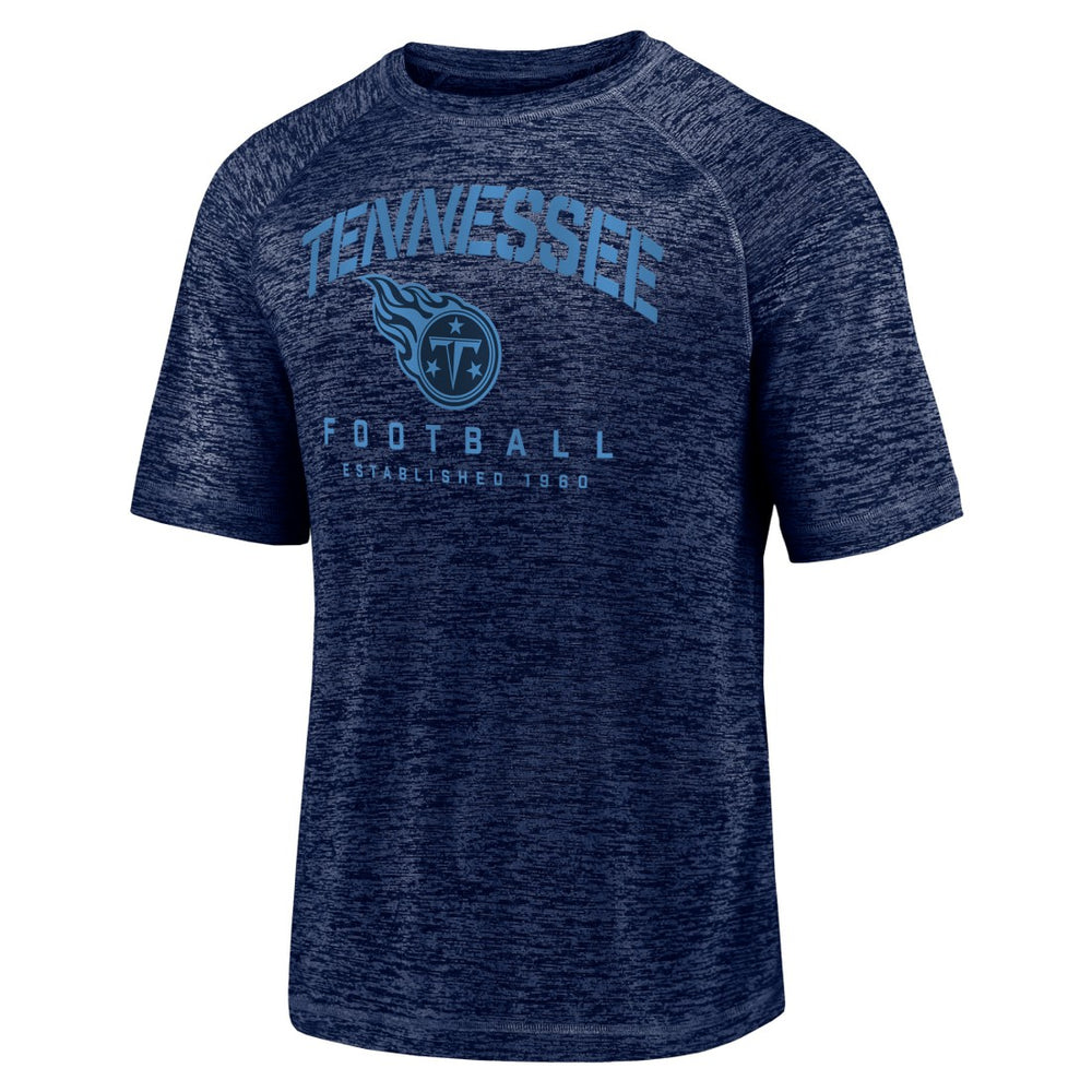 Tennessee Titans Fanatics Shade Battle Ready Raglan Space-Dye T-Shirt