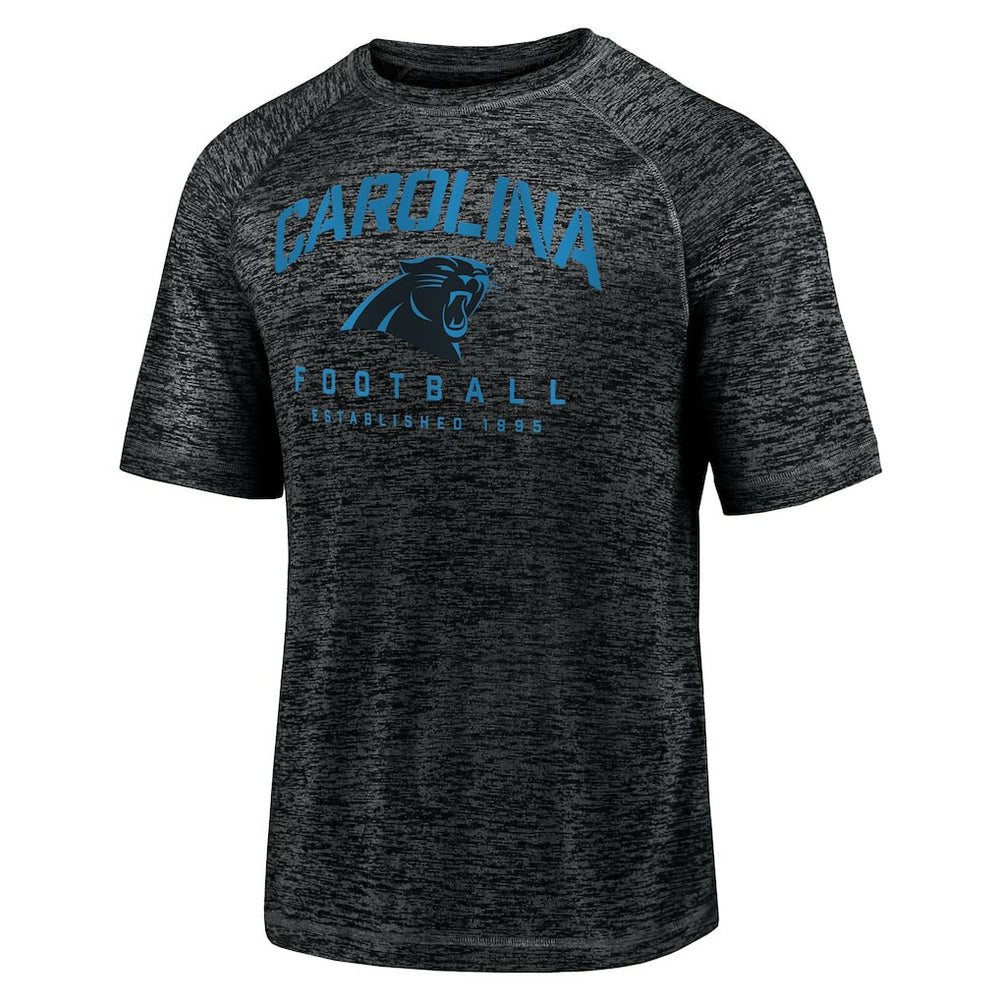 Carolina Panthers Fanatics Shade Battle Ready Raglan Space-Dye T-Shirt