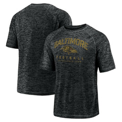 Baltimore Ravens Fanatics Shade Battle Ready Raglan Space-Dye T-Shirt
