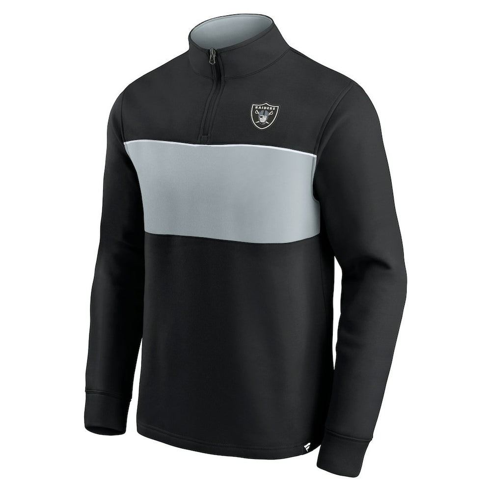 Las Vegas Raiders Fanatics Block Party Quarter-Zip Jacket