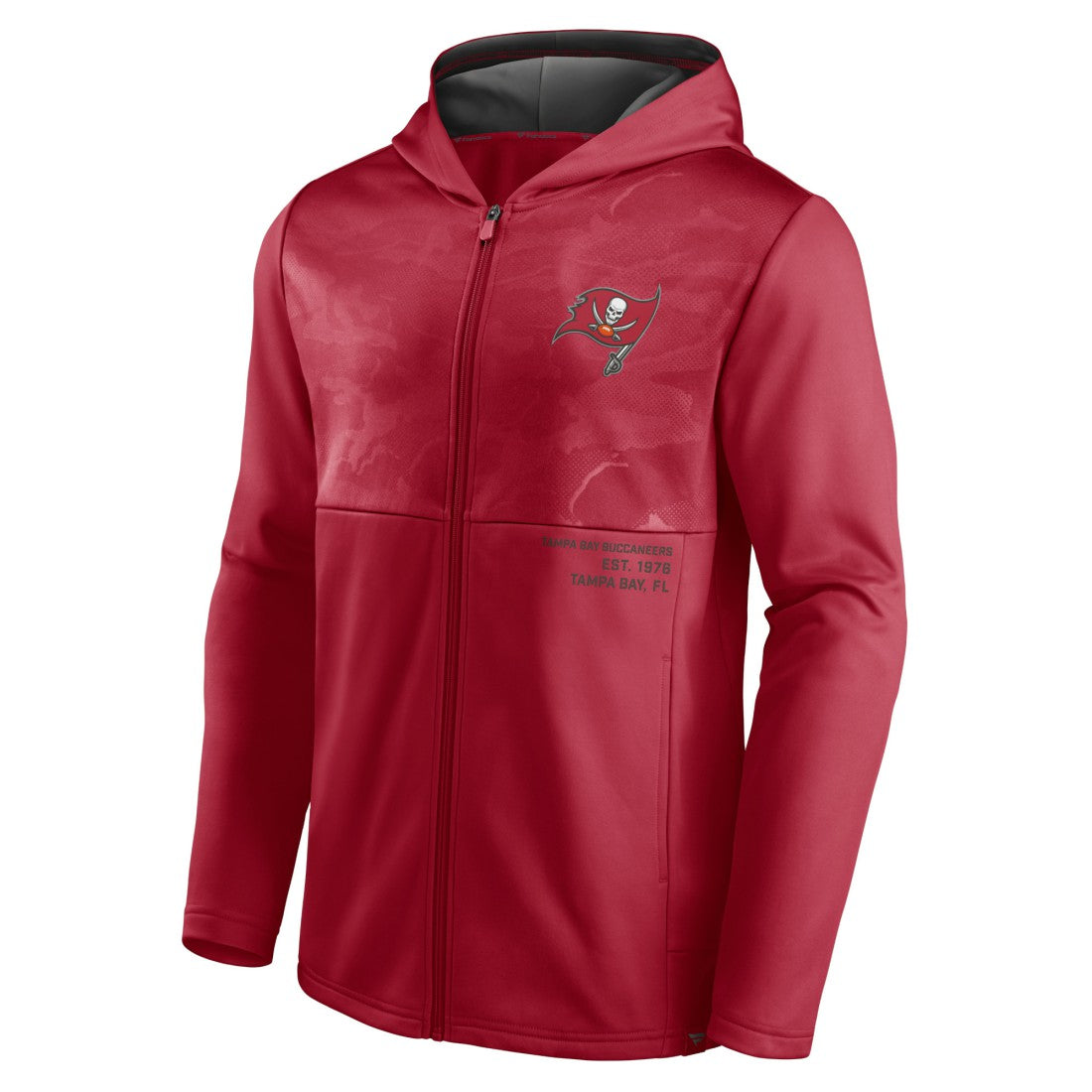 Tampa Bay Buccaneers Fanatics Defender Full-Zip Hoodie Jacket