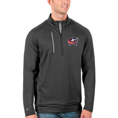 Columbus Blue Jackets Antigua Generation Quarter-Zip Pullover Jacket Online