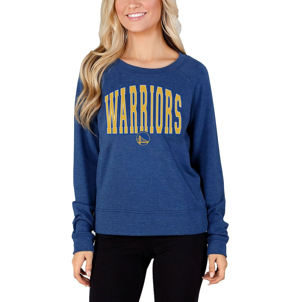 Golden State Warriors Concepts Sport Women's Mainstream Terry Long Sleeve Top sale On Sale