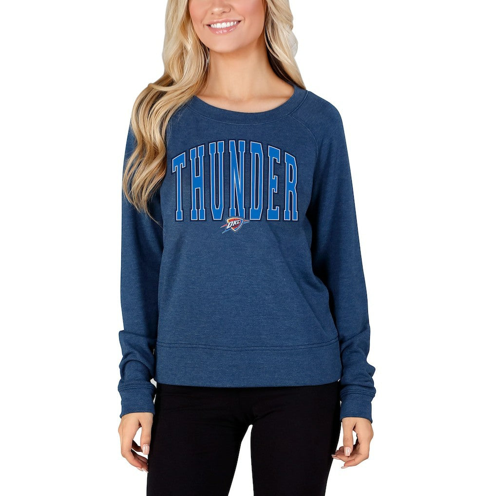 Oklahoma City Thunder Concepts Sport Women's Mainstream Terry Long Sleeve Top Online