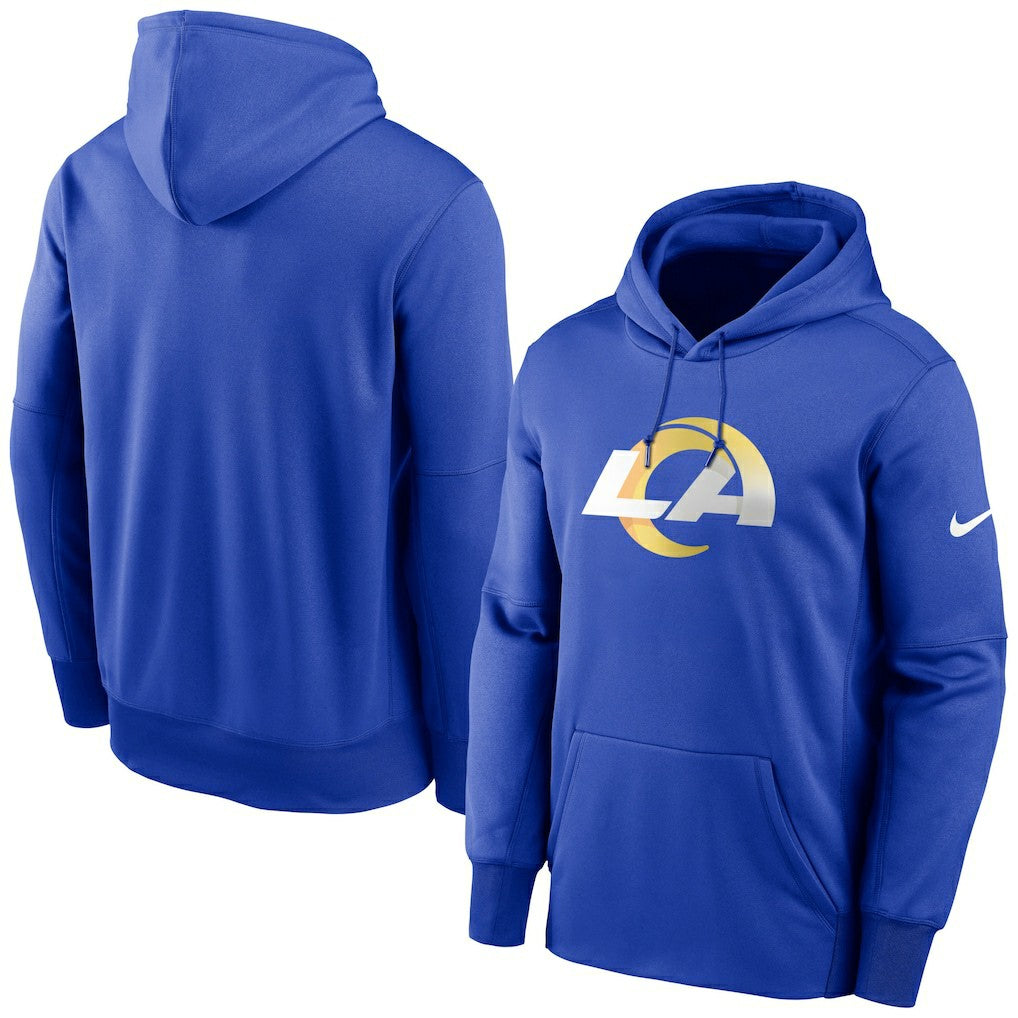 Los Angeles Rams Nike Primary Logo Therma Performance Pullover Hoodie