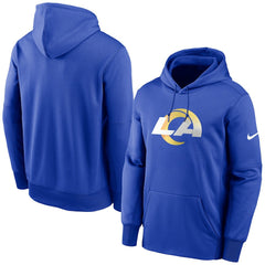 Los Angeles Rams Nike Primary Logo Therma Performance Pullover Hoodie
