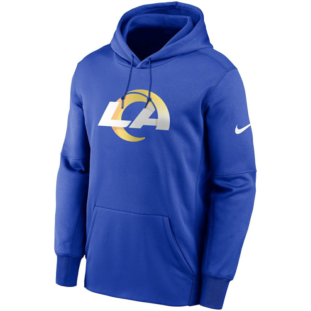 Los Angeles Rams Nike Primary Logo Therma Performance Pullover Hoodie