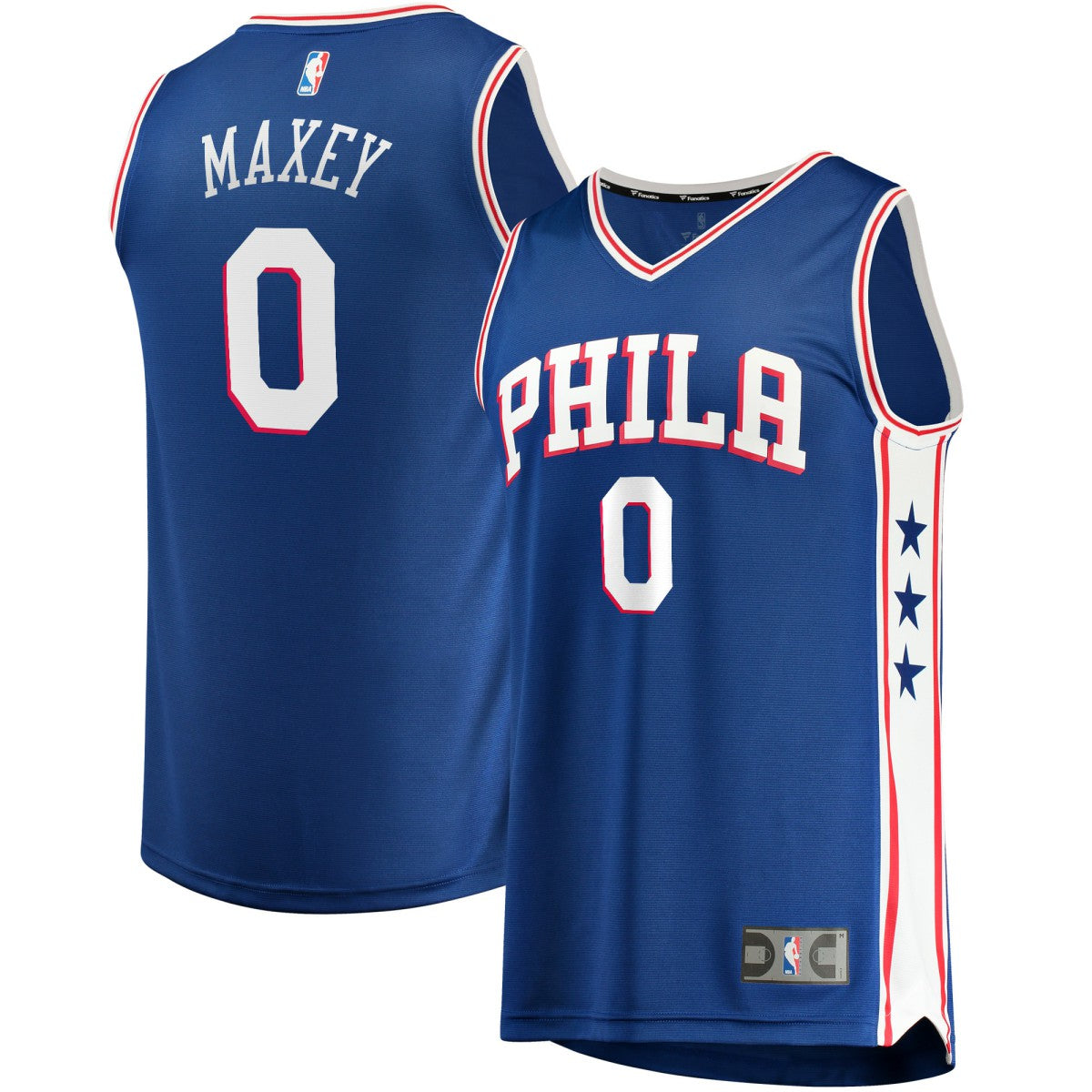 Tyrese Maxey Philadelphia 76ers Fast Replica Jersey Royal Online