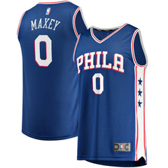 Tyrese Maxey Philadelphia 76ers Fast Replica Jersey Royal Online