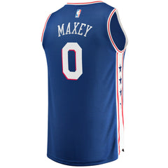 Tyrese Maxey Philadelphia 76ers Fast Replica Jersey Royal Online