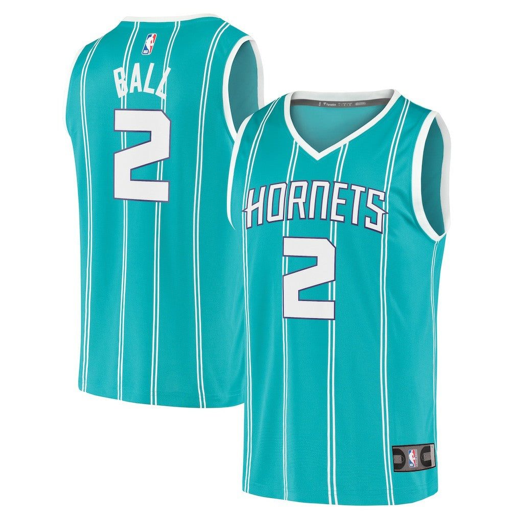 LaMelo Ball Charlotte Hornets Fast Break Replica Jersey Teal On Sale