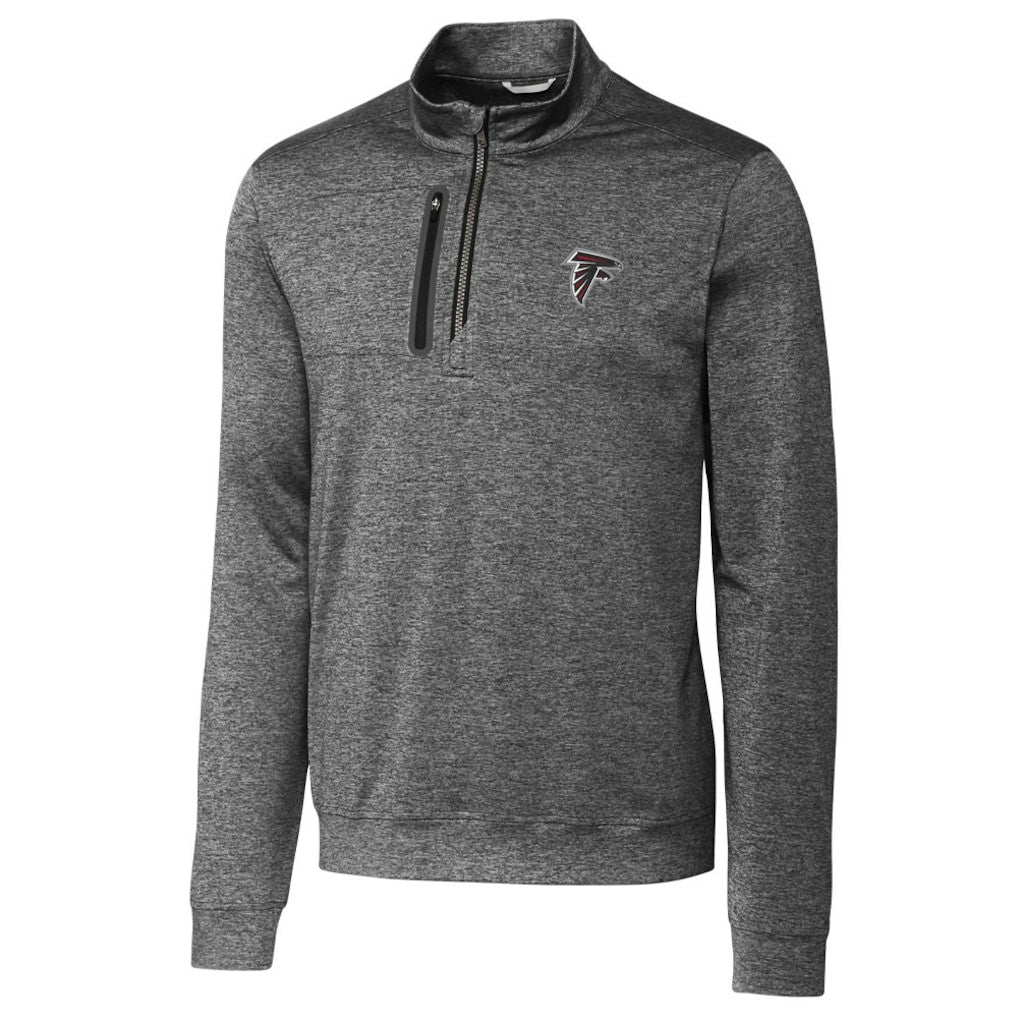 Atlanta Falcons  Cutter & Buck Stealth Quarter-Zip Jacket