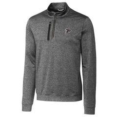 Atlanta Falcons  Cutter & Buck Stealth Quarter-Zip Jacket