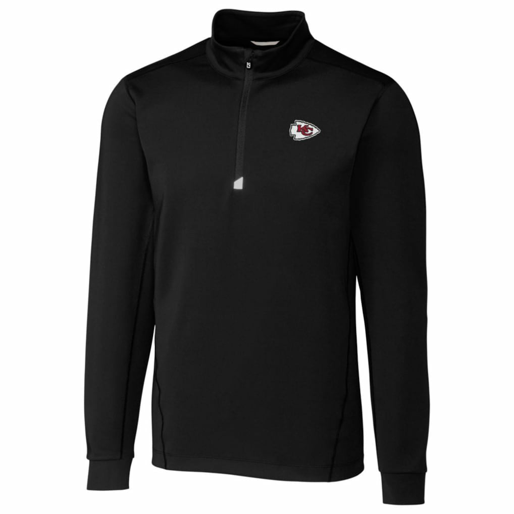 Kansas City Chiefs  Cutter & Buck Traverse Quarter-Zip Pullover Jacket