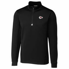Kansas City Chiefs  Cutter & Buck Traverse Quarter-Zip Pullover Jacket