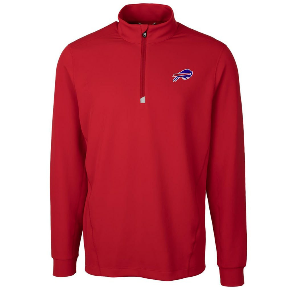Buffalo Bills  Cutter & Buck Traverse Quarter-Zip Pullover Jacket
