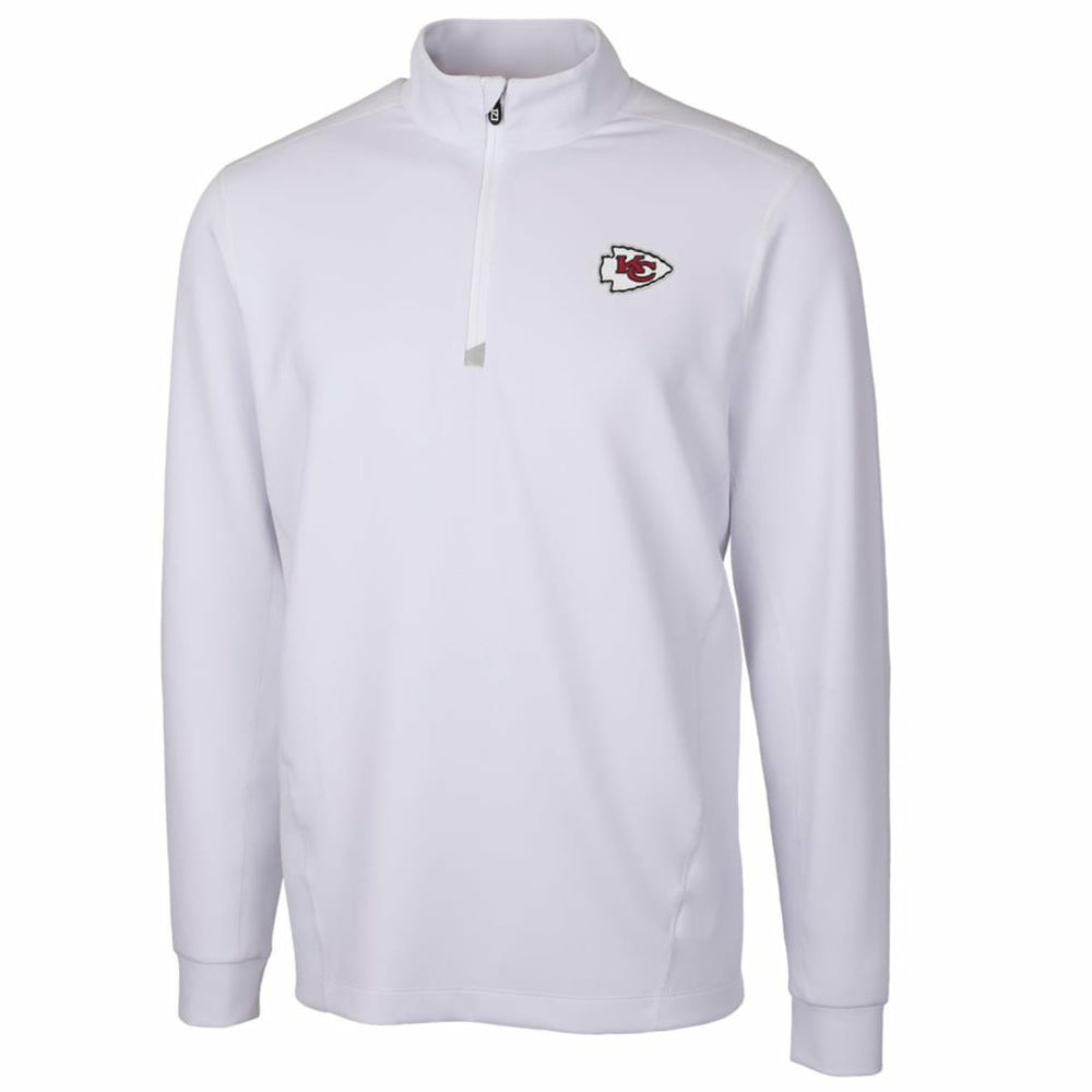 Kansas City Chiefs  Cutter & Buck Traverse Quarter-Zip Pullover Jacket