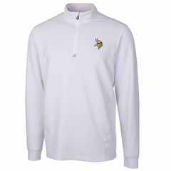 Minnesota Vikings  Cutter & Buck Traverse Quarter-Zip Pullover Jacket