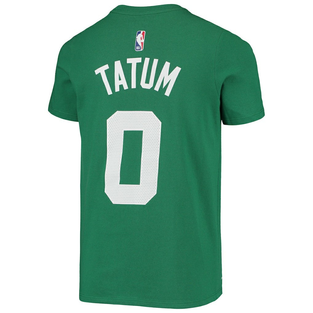 Jayson Tatum Boston Celtics Youth Logo Name & Number Performance T-Shirt Online