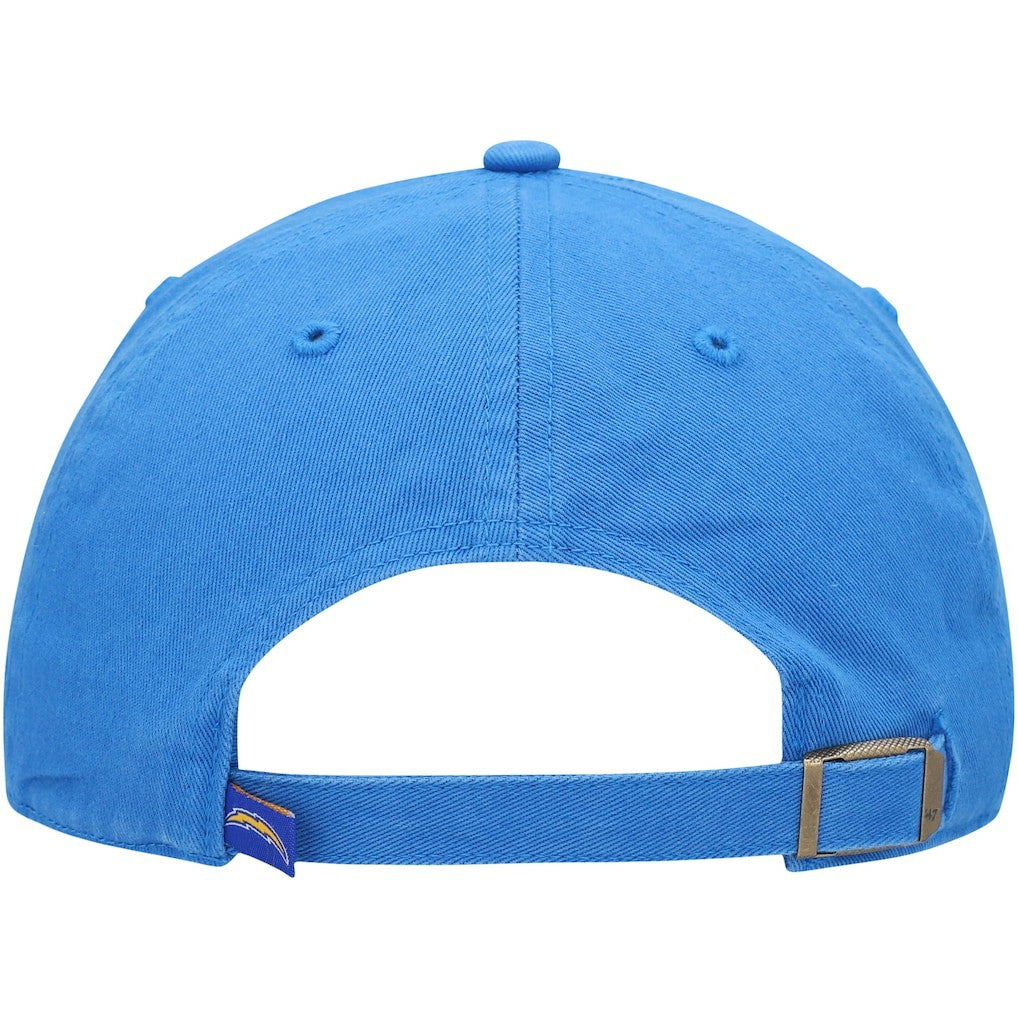 Los Angeles Chargers 47 brand '47 Clean Up Primary Logo Adjustable Hat