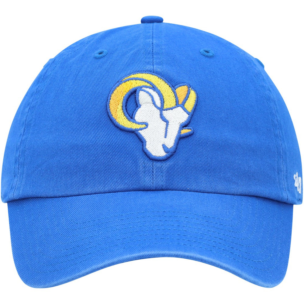 Los Angeles Rams 47 brand '47 Clean Up Primary Logo Adjustable Hat