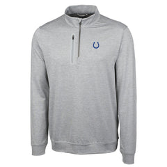 Indianapolis Colts  Cutter & Buck Big & Tall Stealth Quarter-Zip Pullover Jacket