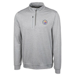 Pittsburgh Steelers  Cutter & Buck Big & Tall Stealth Quarter-Zip Pullover Jacket