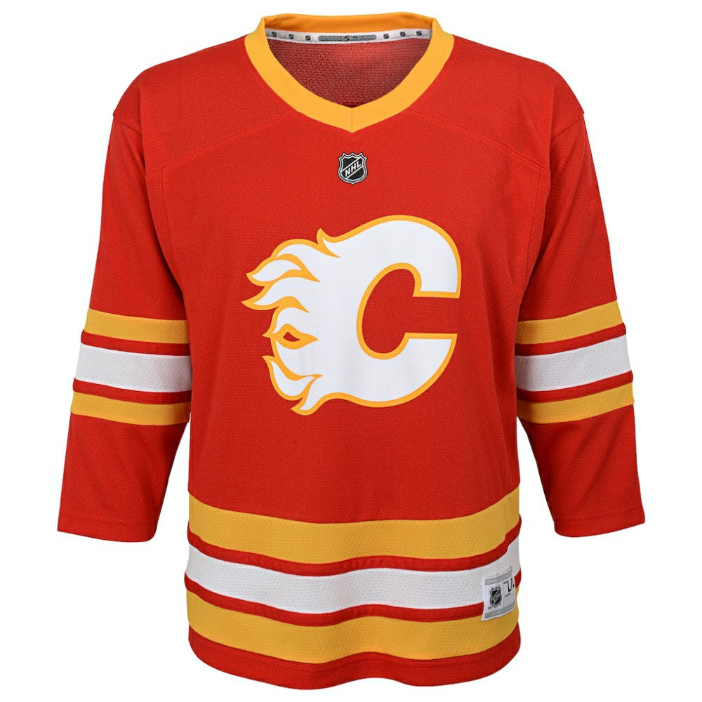 Calgary Flames Youth Home Replica Blank Jersey Discount