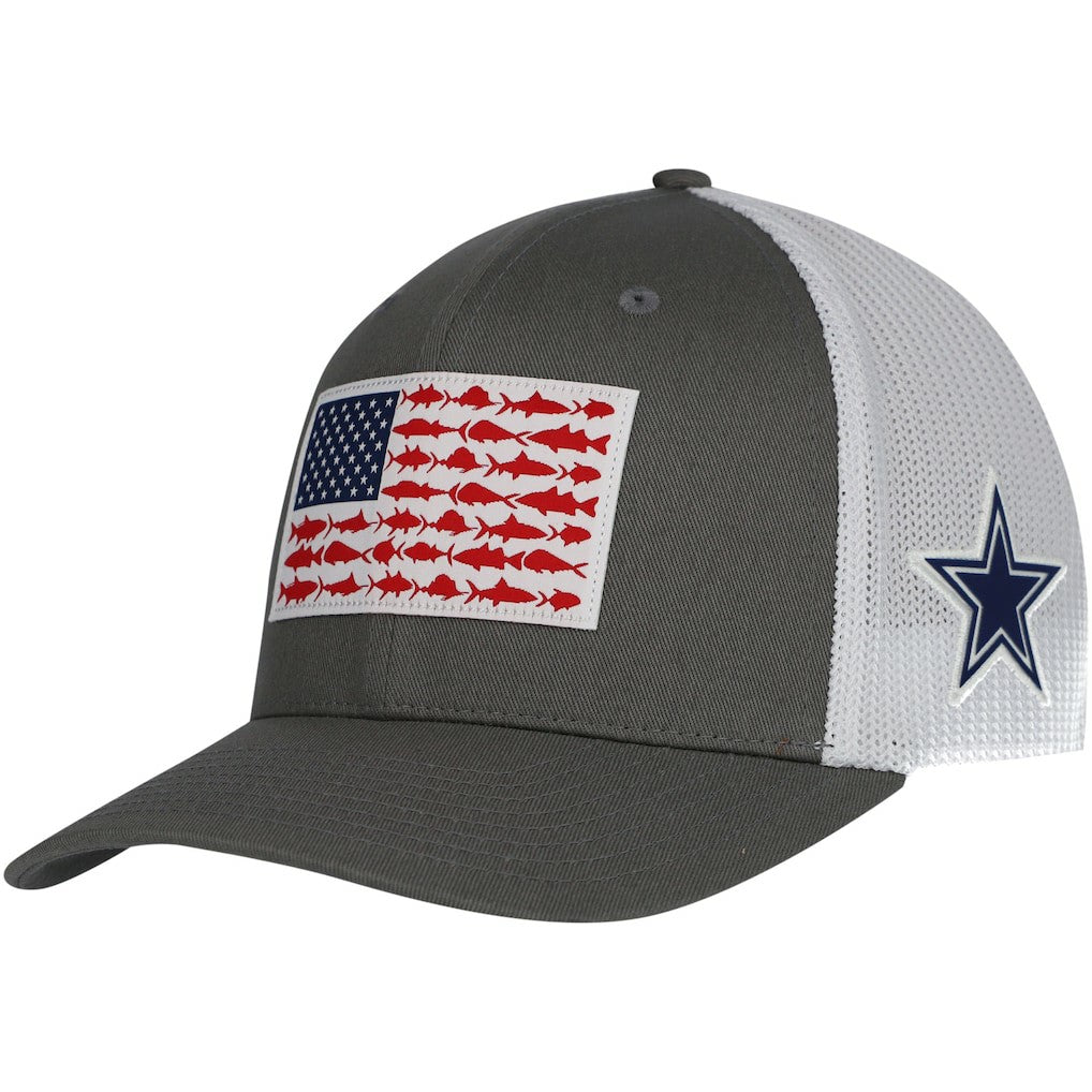 Dallas Cowboys Columbia PFG Fish Flag Flex Hat