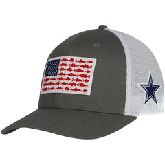 Dallas Cowboys Columbia PFG Fish Flag Flex Hat
