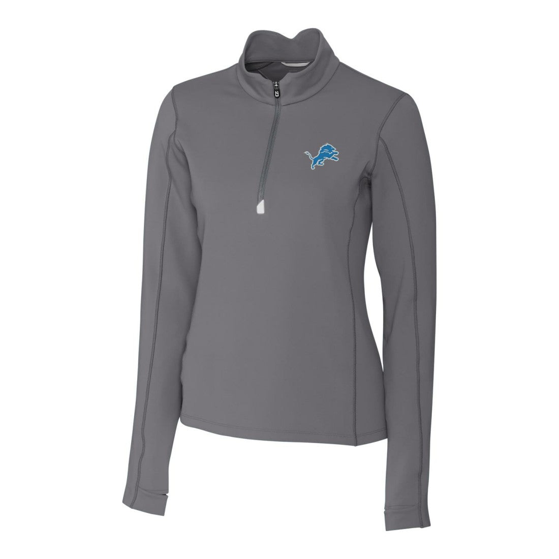 Detroit Lions  Cutter & Buck Women's Traverse Half-Zip Pullover Jacket