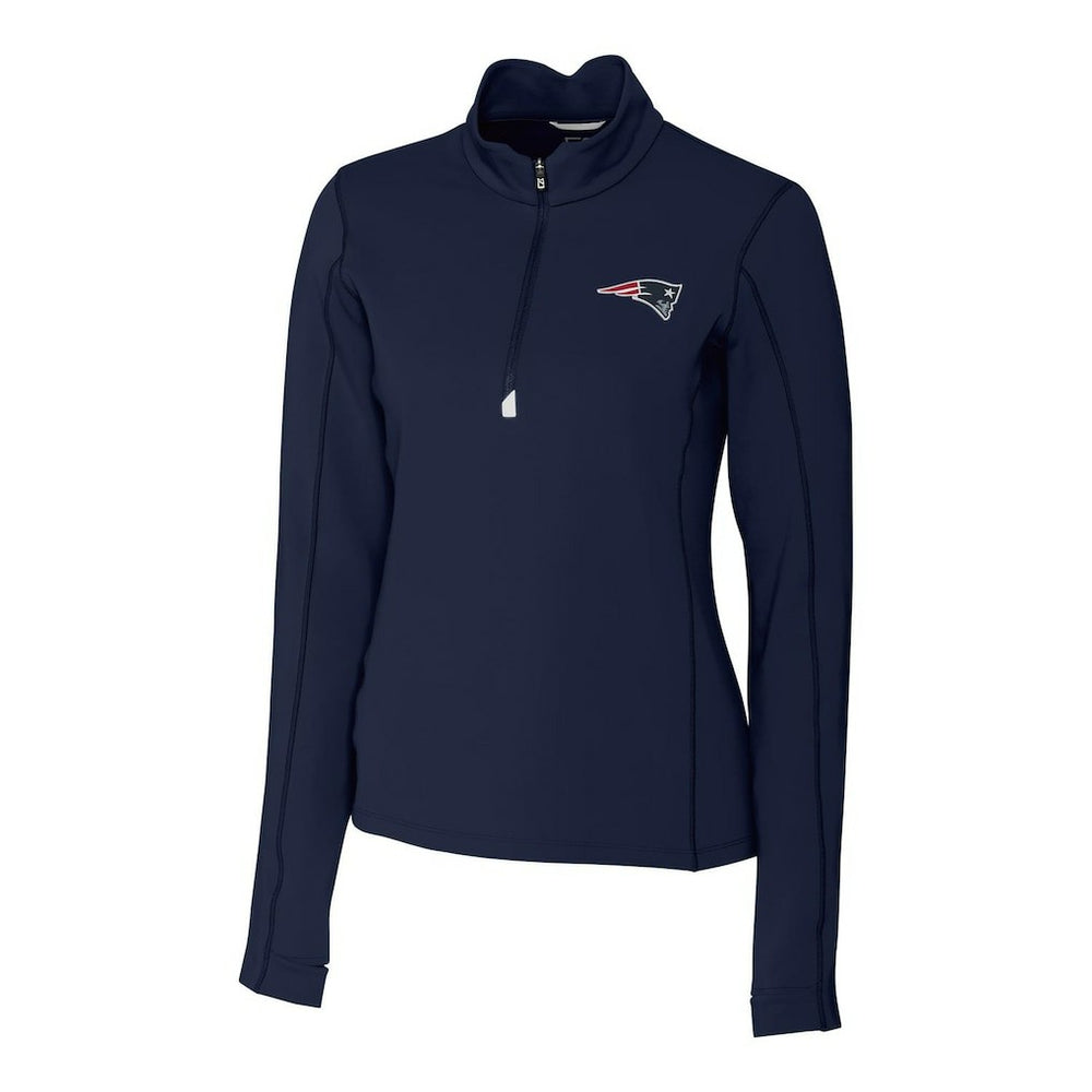 New England Patriots  Cutter & Buck Women's Traverse Half-Zip Pullover Jacket