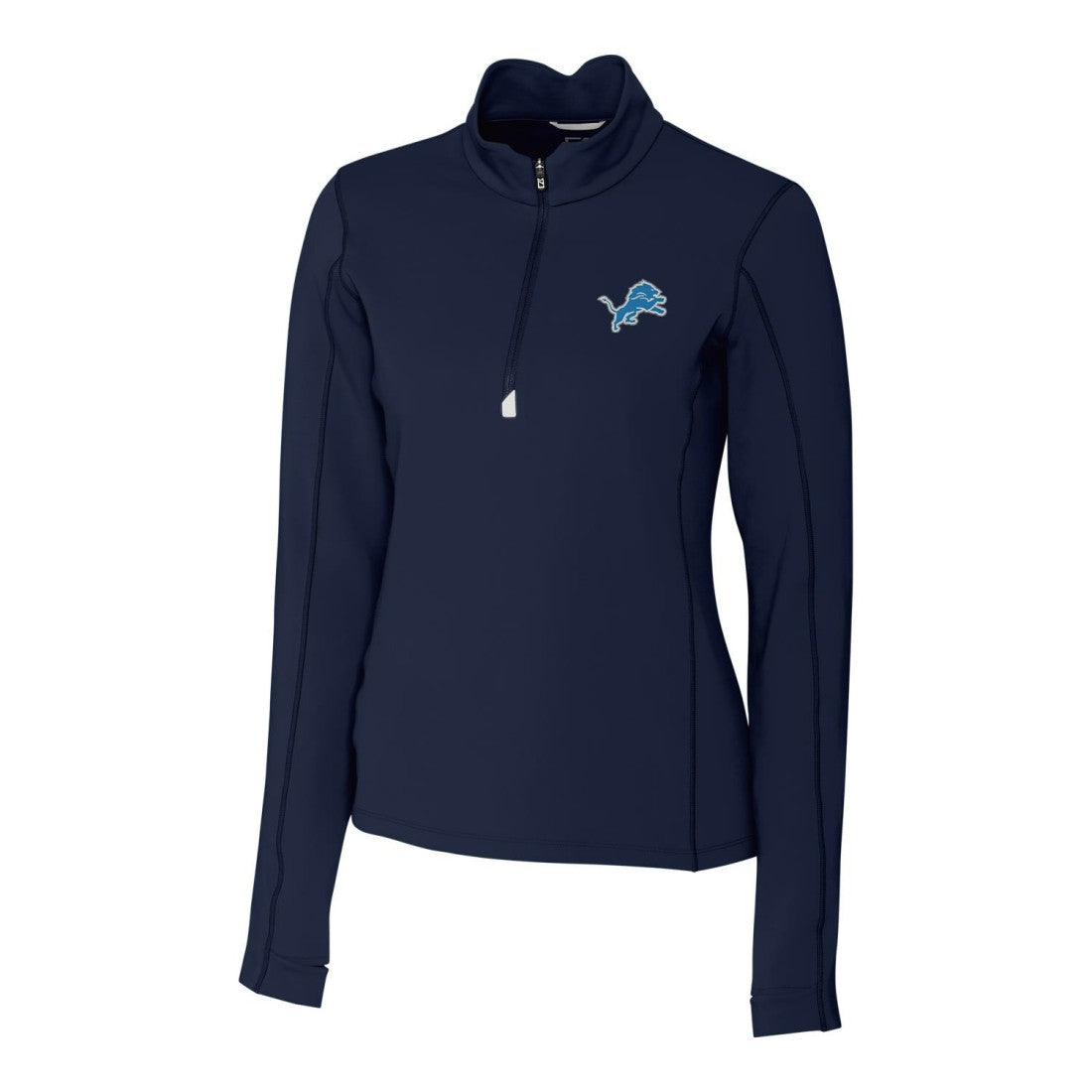Detroit Lions  Cutter & Buck Women's Traverse Half-Zip Pullover Jacket