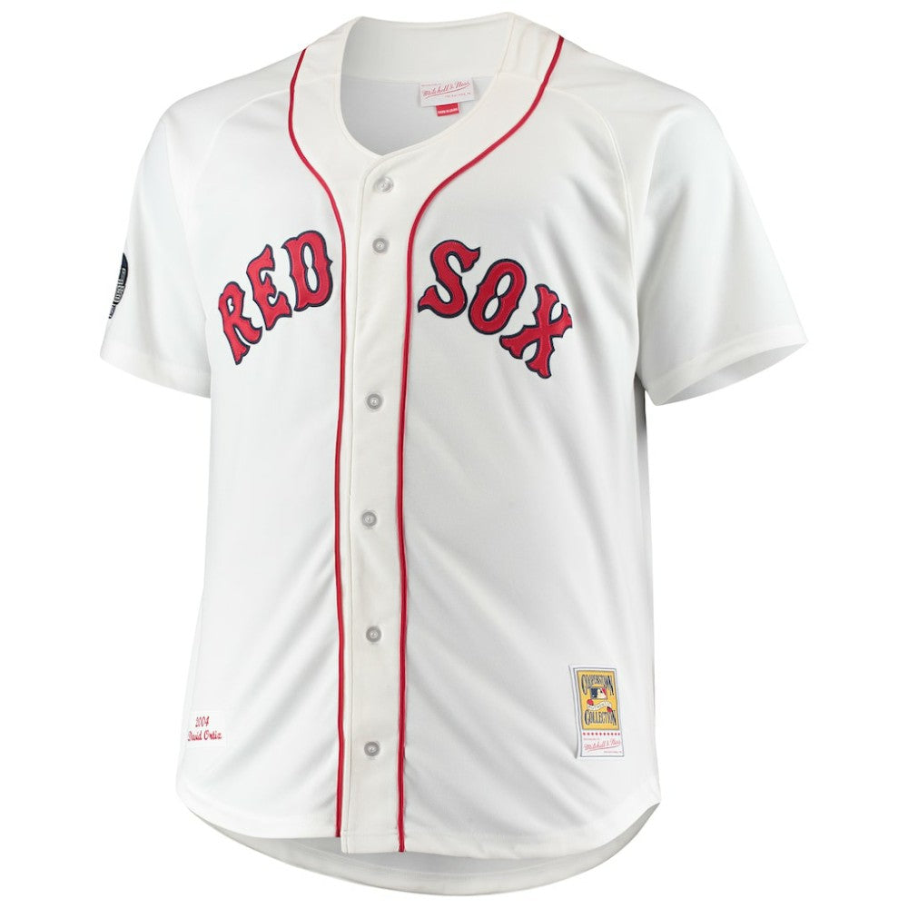 David Ortiz Boston Red Sox Mitchell & Ness Big & Tall Home Authentic Player Jersey | MLB On Sale